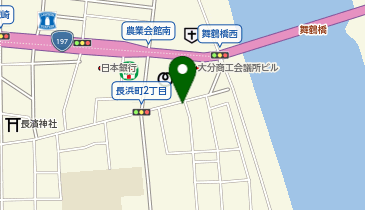 ザ・パーク大分長浜町の地図画像