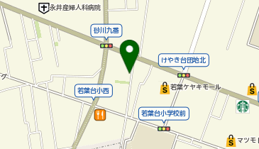 ザ・パーク立川若葉町第1の地図画像