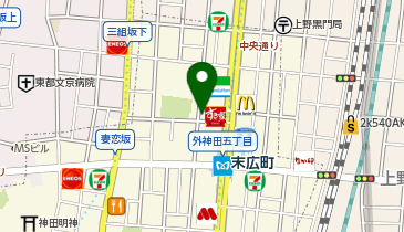 ザ・パーク外神田6丁目第2の地図画像