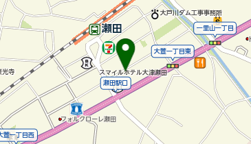 ザ・パーク瀬田駅前第2の地図画像