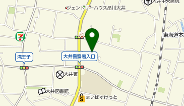 ザ・パーク大井4丁目第1の地図画像