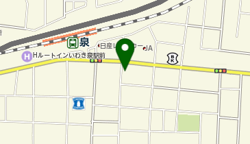 ザ・パークいわき泉町第2の地図画像