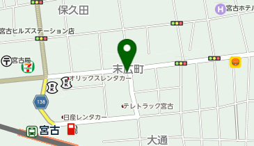 ザ・パーク宮古末広町の地図画像