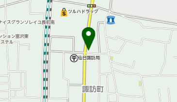 ザ・パーク仙台諏訪町第1の地図画像