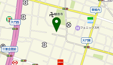 ザ・パーク津市大門の地図画像