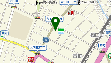 ザ・パーク大正町2丁目の地図画像