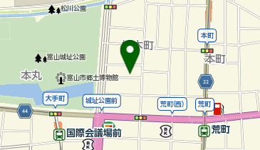 ザ・パーク総曲輪第3の地図画像