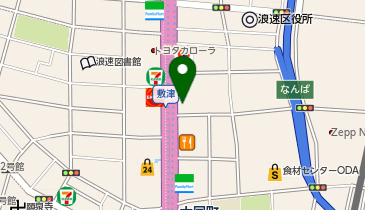 ザ・パーク敷津東1丁目」(大阪市浪速区-ザ・パーク-〒556-0012)の地図