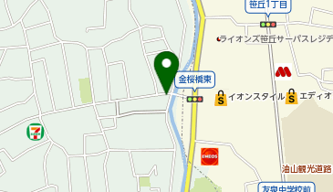 ザ・パーク田島の地図画像
