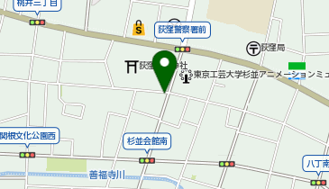 ザ・パーク上荻第2の地図画像