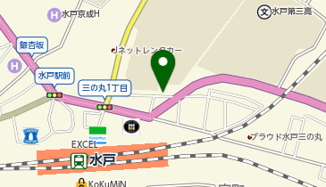 ザ・パーク水戸三の丸第3の地図画像