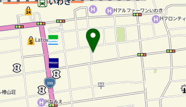 ザ・パークいわき白銀第1の地図画像