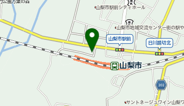 ザ・パーク山梨市駅北口の地図画像