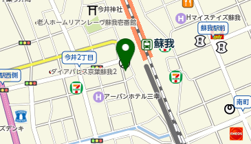 ザ・パーク蘇我第2の地図画像