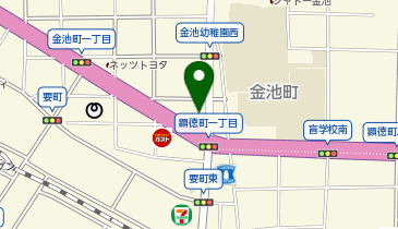 ザ・パーク大分金池2丁目の地図画像