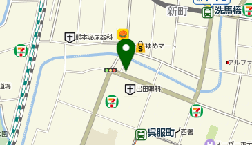 ザ・パーク西唐人町の地図画像