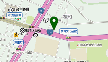 ザ・パーク川崎榎町の地図画像