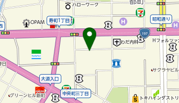ザ・パーク大分中央町3丁目の地図画像