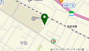 ザ・パーク市川平田第1の地図画像