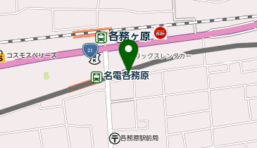 ザ・パーク名電各務原駅前の地図画像