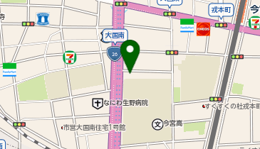 ザ・パーク戎本町2丁目の地図画像