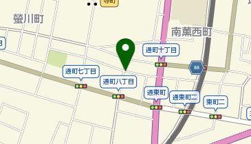ザ・パーク久留米通町の地図画像