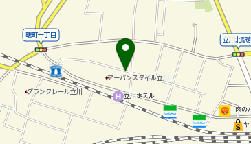ザ・パーク立川曙町第1の地図画像