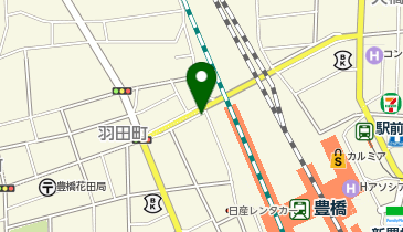 ザ・パーク豊橋駅西の地図画像