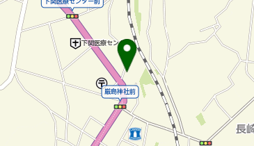 ザ・パーク下関上新地町第1の地図画像