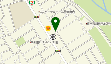 ザ・パーク静岡東新田第1の地図画像