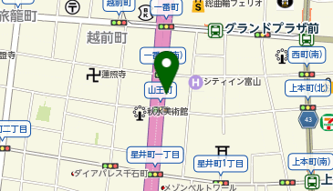 ザ・パーク富山山王町の地図画像