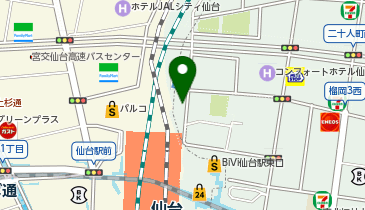 ザ・パーク宮城野東六番丁の地図画像