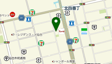 ザ・パーク二日町2の地図画像