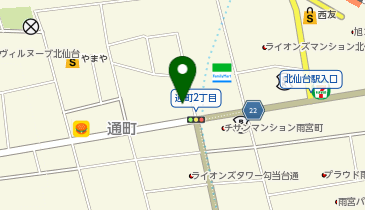 ザ・パーク通町の地図画像