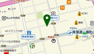 ザ・パーク大町1丁目の地図画像