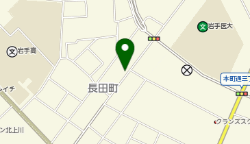 ザ・パーク盛岡長田町の地図画像