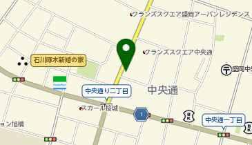 ザ・パーク中央通2丁目3の地図画像