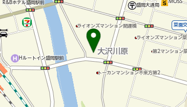 ザ・パーク大沢川原3丁目2の地図画像