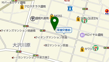 ザ・パーク菜園通り3の地図画像
