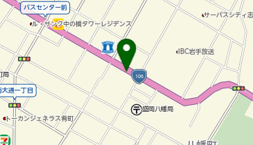 ザ・パーク中ノ橋通2の地図画像