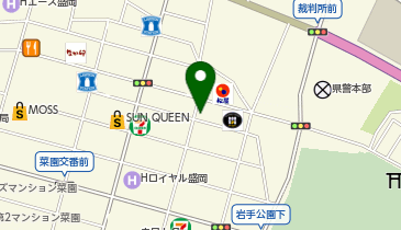 ザ・パーク大通の地図画像