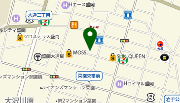 ザ・パーク大通2丁目2の地図画像