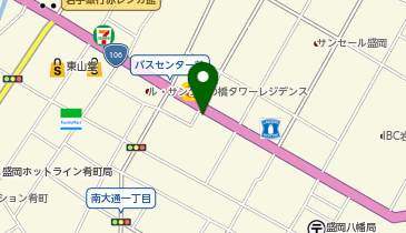 ザ・パーク中ノ橋通3の地図画像