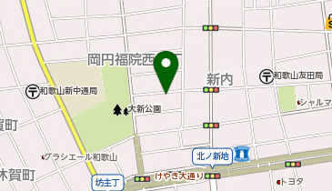 ザ・パーク北ノ新地分銅丁の地図画像