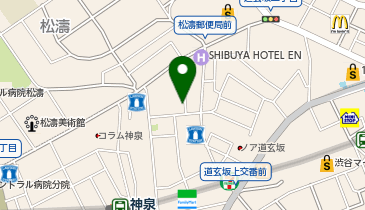 ザ・パーク円山町の地図画像