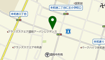 ザ・パーク本町通2丁目2の地図画像