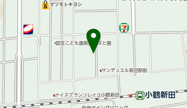 ザ・パーク新田東第1の地図画像