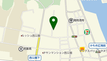 ザ・パーク西公園の地図画像