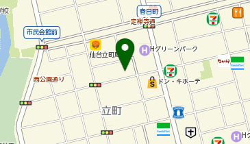 ザ・パークトウリエン第1の地図画像