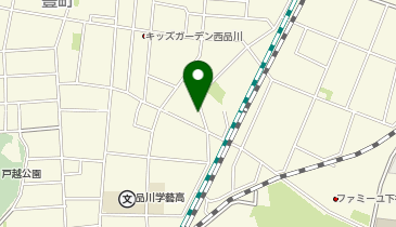 ザ・パーク西品川2丁目第1の地図画像